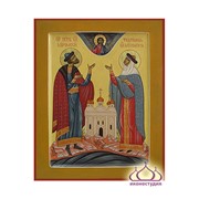 Икона Петра и Февронии Муромских фото