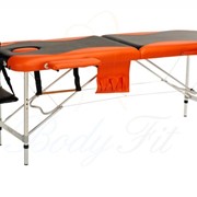 Алюминиевый 2-х сегментный стол для массаж 2 цвета фотография