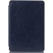 Чехол EGGO для Amazon Kindle Paperwhite (кожа, темно синий) фотография