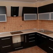 Кухня от SV-Studio с пленочными MDF фасадами - венге. фото