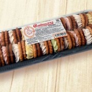 Комбинированное печенье “Колибри“ цветное в индивидуальной упаковке фото