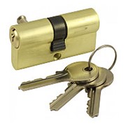 Цилиндр для замка ключ/ключ SCHLOSS 030008 (30+30) S 60 золото (10/100) фото