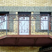 Балконы кованые.