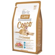 Сухой корм для кошек Brit Care Cat Cocco I am Gourmand 7 кг фото
