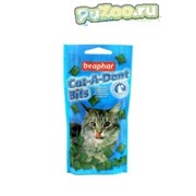 Beaphar cat-a-dent bits - подушечки беафар для чистки зубов у кошек