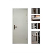 Дверь металлическая с полимерно-порошковым покрытием фото