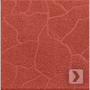 Тротуарная плитка “Камни“ 300*300*30, красная фото