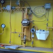 На базе счётчика газа GMS-G25-ДУ40 и корректора объёма газа КПЛГ-1.02Р + счётчик газа мембранного типа для малого потребления газа фото