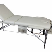 Алюминиевый 3-х сегментный стол для массажа фотография