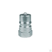 Быстроразъемное соединение 3/8' H ISO-B розетка NPT AISI 316 фото
