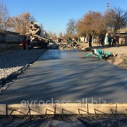 Строительство бетонных дорог фото