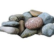 Камень для бани Атлант Камень Микс: Кварцит Дунит Талькохлорит в коробке 30 кг фото