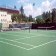 Покрытие для теннисных кортов и универсальных спортивных площадок фото