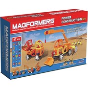 Магнитный конструктор Magformers Power Construction Set (63090/707002) фотография