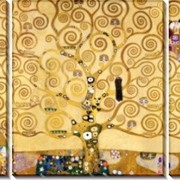 Модульная картина Дерево жизни, Густав Климт фотография