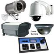 Системы видеонаблюдения, камеры наблюдения. фотография