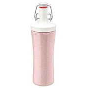 Бутылка для воды plopp to go, organic, 425 мл, розовая (67248) фото