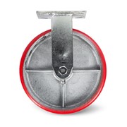 Колесо большегрузное неповоротное PU (FCp 63) 150 мм фото