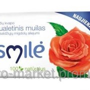 Мыло с ароматом розы SMILE, 100 гр. фото