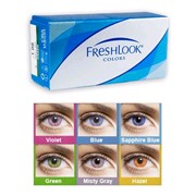 Цветные контактные линзы FreshLook Colors UV 8.6