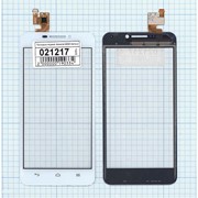 Сенсорное стекло (тачскрин) для Huawei Ascend G630 белое, Диагональ 5 фотография