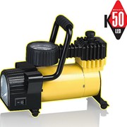 Автомобильный компрессор Качок К50 LED (с фонарем)