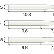 Стекловолоконный эндоканальный штифт цилиндро-конический. Модель B фото