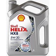 Shell Helix НХ8 5W30 4л син фото