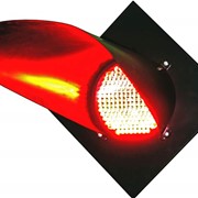 Головка светофорная светодиодная заградительного светофора красная НКМР.676636.047 (Заградительный огонь)