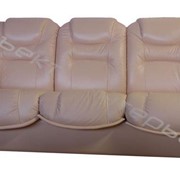 Кожаный диван-кровать Марина 3РС Механизм - седафлекс фото