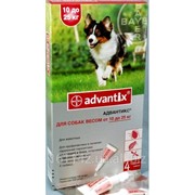 Капли Адвантикс для собак от 10 до 25 кг фотография