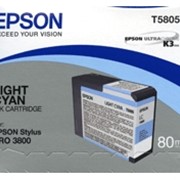 Картридж Epson Light Cyan для Stylus Pro 3800 светло-голубой фото