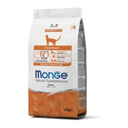 Monge Корм Monge сухой корм для стерилизованных кошек, с уткой (1,5 кг) фотография