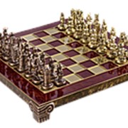 Шахматы “Византийская Империя“ 20х20см. арт.MP-S-1-C-20-RED фото