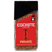 Кофе растворимый EGOISTE “Private“, сублимированный, 100 г, 100% арабика, стеклянная банка, EG10009006 фото