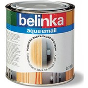 Однокомпонентная акриловая покрывная эмаль BELINKA AQUA EMAIL фото
