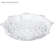 Контейнер для торта Т-450Д, круглый, цвет белый, размер 33,8 х 33,8 х 4 см фотография