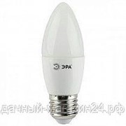 Лампа ЭРА светодиодная B35-7W-827-Е27 свеча фотография