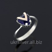 Серебряное кольцо Табу фото