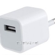 Сетевое зарядное устройство iPhone USB (1000mA) White (2000020737014), код 134546