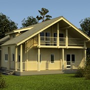 Дома жилые эконом класса - строительство домов из дерева, кирпича, пеноблоков фотография
