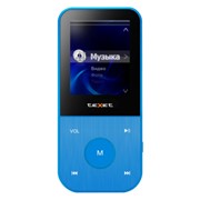 T-15 Texet плеер MP3, 8 Gb, Синий фото