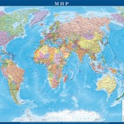 Политическая карта Мира. фото