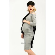 Платье с люрексом для беременных фото