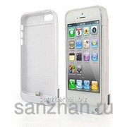 Чехол зарядка Power case + Power Bank 6800 mAh для iPhone 5/5S/5C Белый 86817 фотография