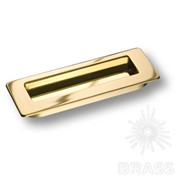 Ручка врезная современная классика, глянцевое золото 3701-100