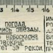 Линейка справочная ЛСД Русский язык С521