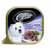 Корм для собак CESAR из ягненка с овощами и розмарином, 100г фотография