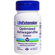 Витамины Life Extension Ashwagandha 60 капс фото