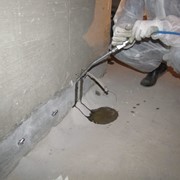 Инъектирование трещин в бетоне. фото